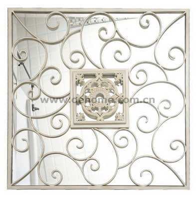 8440 Modern design salon framed wall Mirror